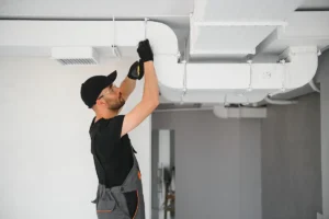 Vi utför service av ventilationssystem