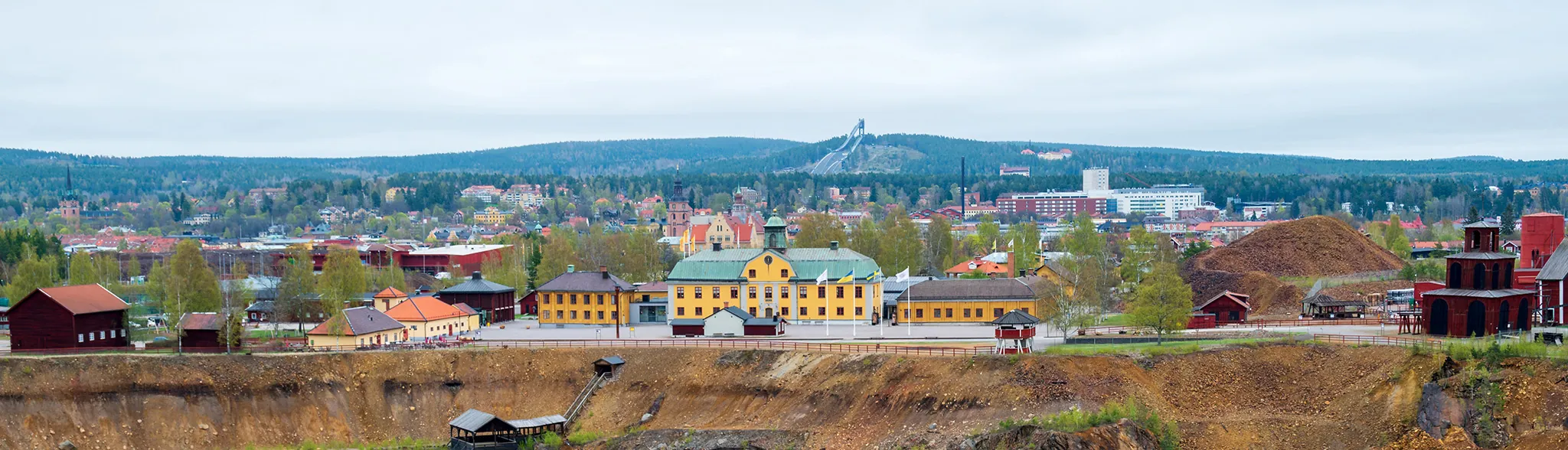 Falun, en av städerna där MBA Fastighetsservice erbjuder förvaltning för brf och företag